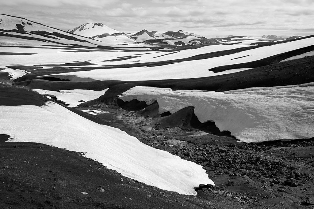 Landscape between Hrafntinnusker and Hvanngil, Iceland 2017