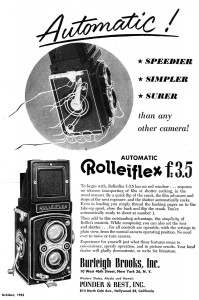 Rollei advertisement